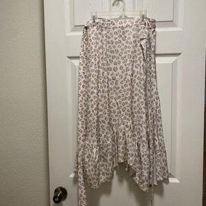 FWSS Norway NWOT Leopard Print Wrap Skirt